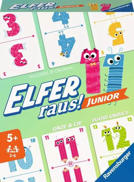 Elfer raus! Junior - Kartenspiel ab 5 Jahren