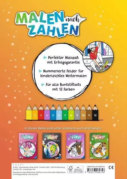Malen nach Zahlen - Ferien