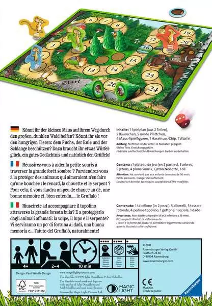 Wo ist der Grüffelo? - Kinderspiel ab 4 Jahren