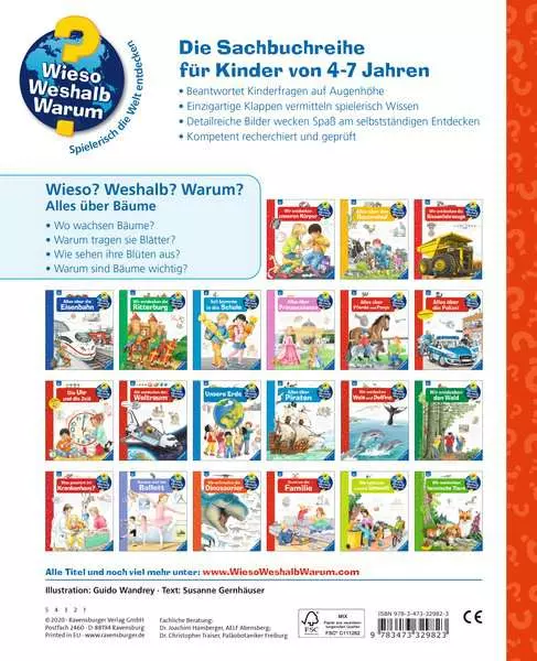 Ravensburger Wieso? Weshalb? Warum?. Band 52 - Alles über Bäume
