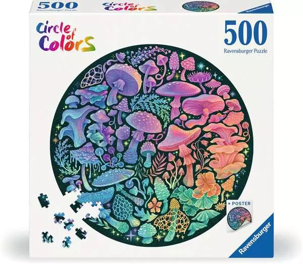 Puzzle 500 Teile - Pilze