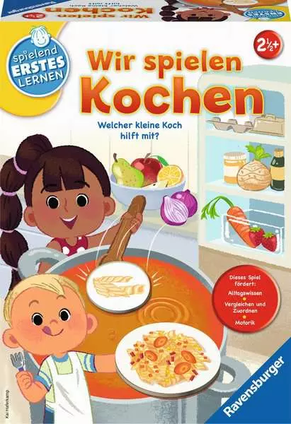 Wir spielen Kochen - Kinderspiel ab 2.5 Jahren