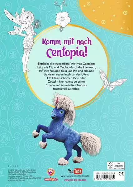 Mia and me - Mein magisches Malbuch