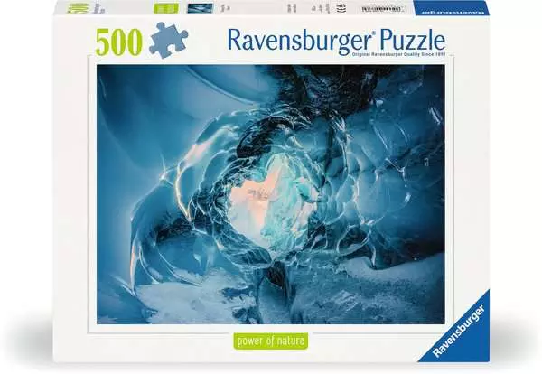 Puzzle 500 Teile - Im Auge des Gletschers
