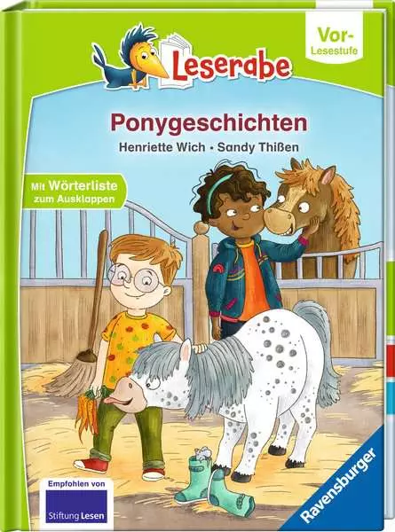 Leserabe Vor-Lesestufe - Ponygeschichten