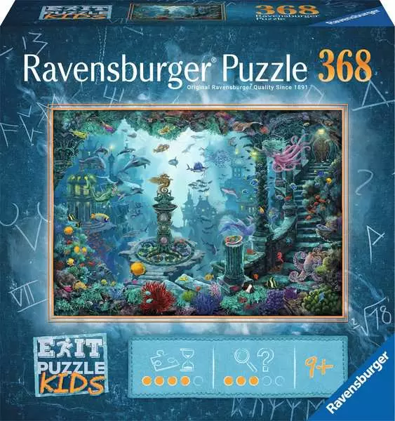 Puzzle 368 Teile - Im Unterwasserreich