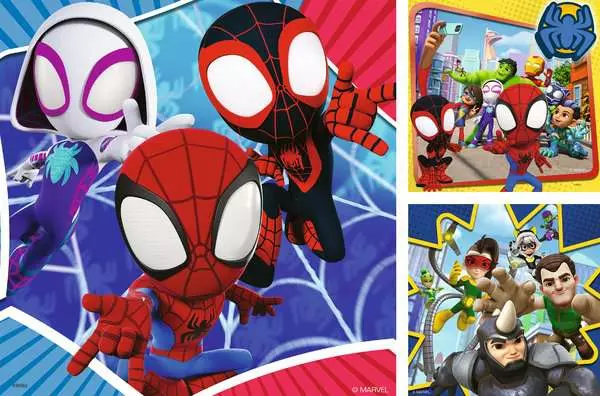 Kinderpuzzle ab 5 Jahren - Spideys Abenteuer - 49 Teile