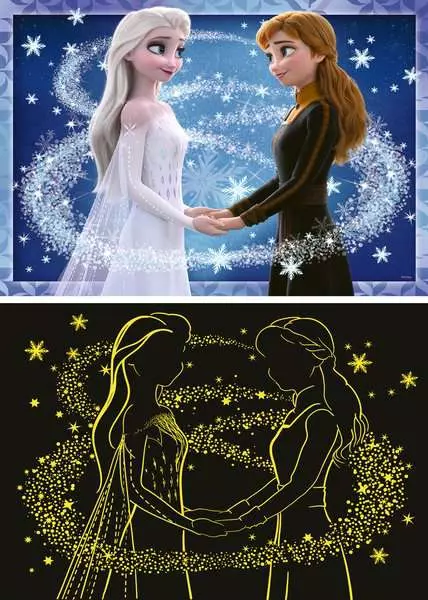 Kinderpuzzle ab 8 Jahren - Bezaubernde Schwestern - 200 Teile