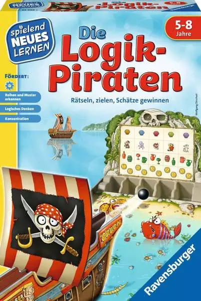 Die Logik-Piraten - Kinderspiel ab 5 Jahren