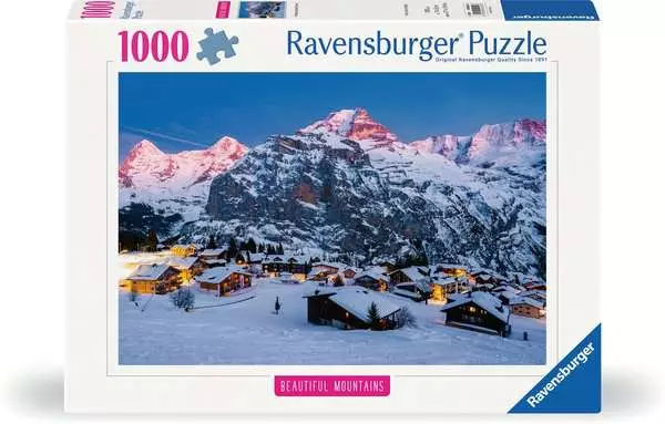 Puzzle 1000 Teile - Berner Oberland. Mürren