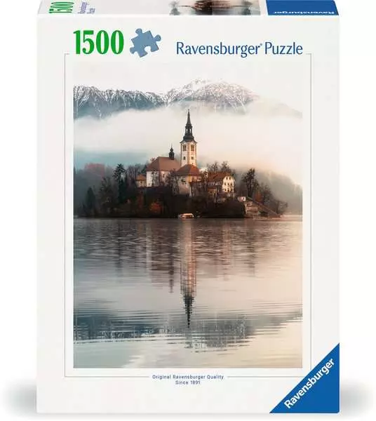 Puzzle 1500 Teile - Die Insel der Wünsche Bled. Slowenien
