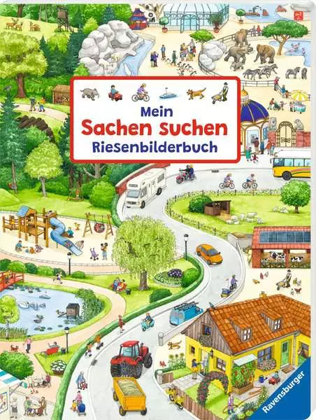Mein Sachen suchen Riesenbilderbuch