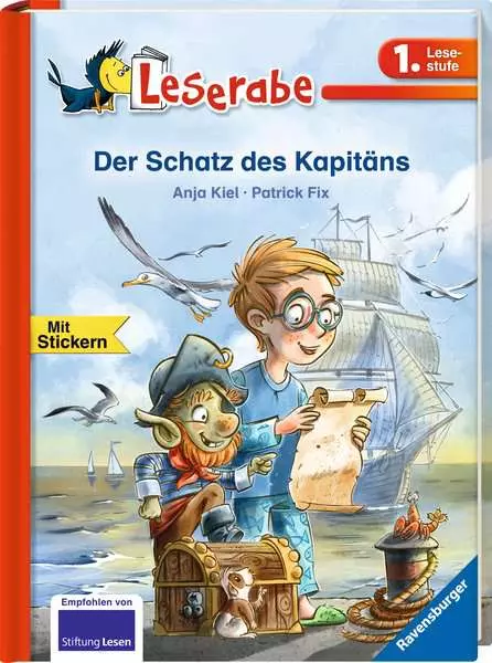 Leserabe 1. Lesestufe - Der Schatz des Kapitäns