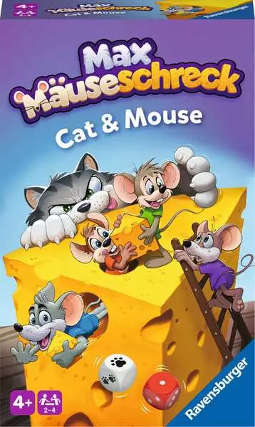 Max Mäuseschreck - Reisespiel ab 4 Jahren