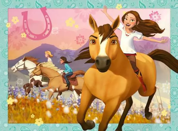 Kinderpuzzle ab 7 Jahren - Wild und frei - 150 Teile