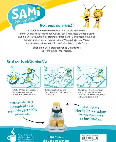 SAMi – dein Lesebär Die Biene Maja - Die schönsten Freundschaftsgeschichten