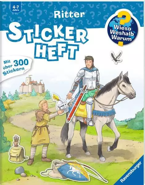Ravensburger Wieso? Weshalb? Warum? Stickerheft - Ritter