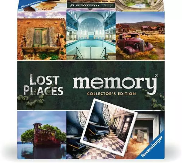 Collector's memory® Lost Places - Spiel ab 6 Jahren