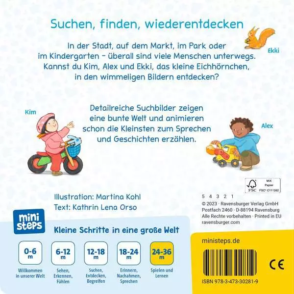 ministeps Meine Welt ist kunterbunt - ab 24 Monate