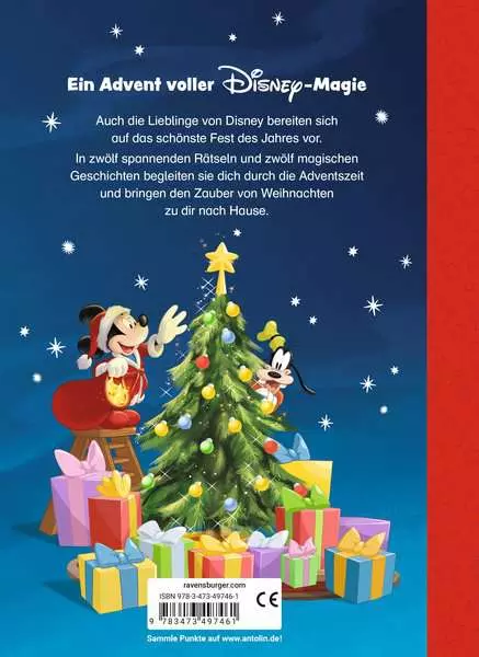 Magischer Adventskalender zum Lesenlernen