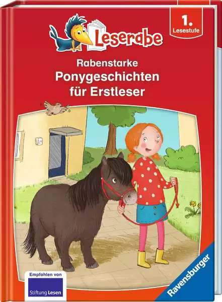 Leserabe Sonderausgaben - Rabenstarke Ponygeschichten für Erstleser