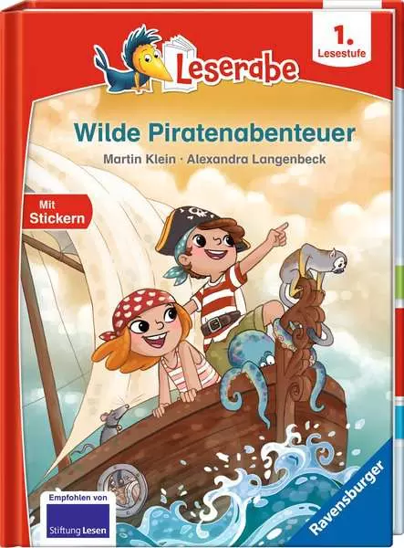 Leserabe 1. Lesestufe - Wilde Piratenabenteuer