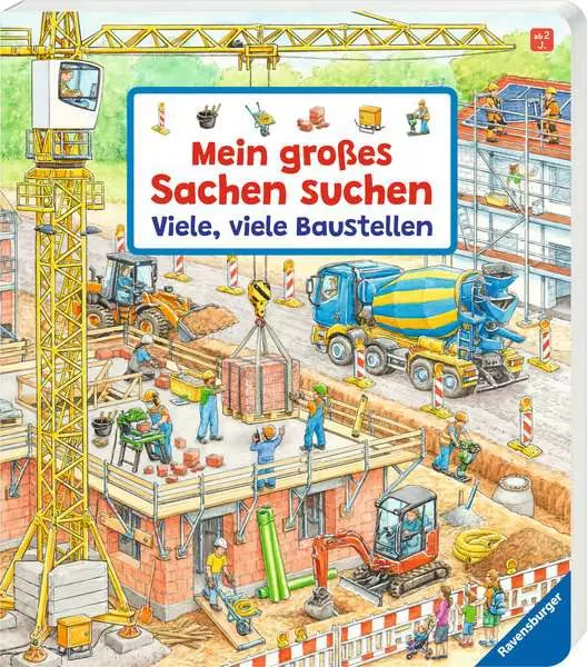Mein großes Sachen suchen: Viele. viele Baustellen