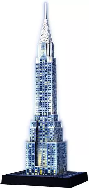 3D Puzzle Chrysler Building bei Nacht