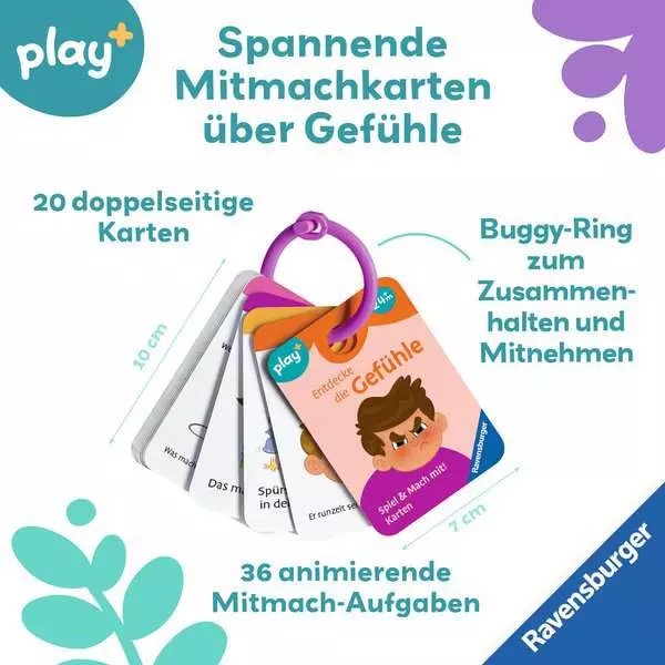 Ravensburger Spiel & Mach mit! Karten: Entdecke die Gefühle