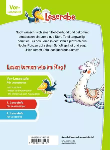 Leserabe Vor-Lesestufe - Lala. das labernde Lama