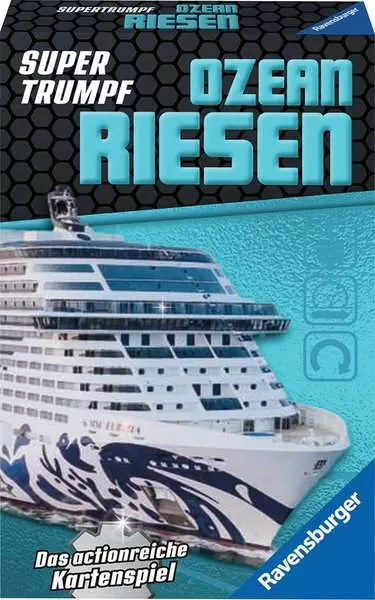 Supertrumpf Ozeanriesen - Kartenspiel ab 7 Jahren