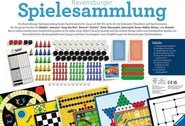 Ravensburger Spielesammlung - Spiel ab 4 Jahren