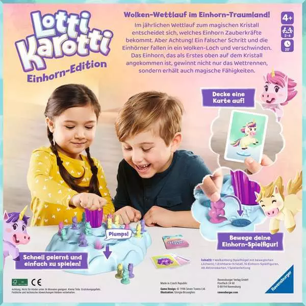 Lotti Karotti - Einhorn Edition - Kinderspiel ab 4 Jahren