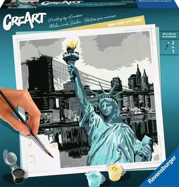 CreArt New York City Vibes - Malen nach Zahlen für Erwachsene