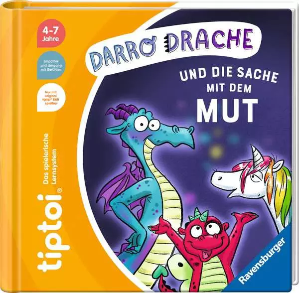 tiptoi® Bildergeschichten über den Umgang mit Gefühlen - Darro Drache und die Sache mit dem Mut