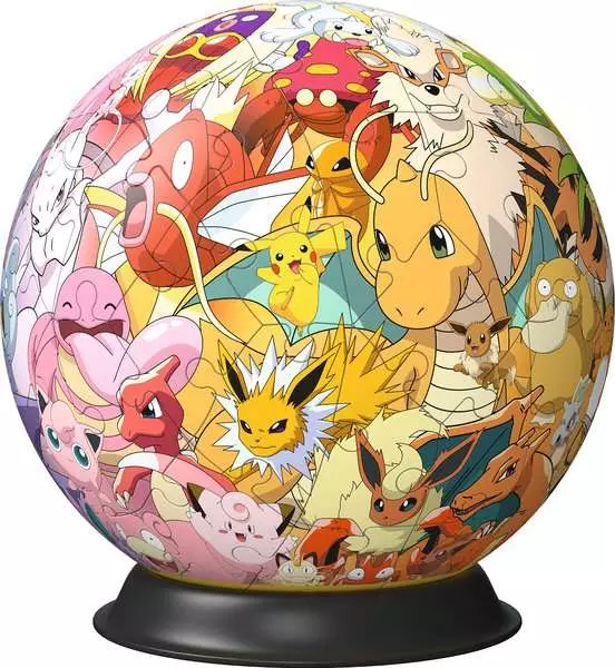 3D Puzzle Ball Puzzle-Ball Pokémon Kanto Region