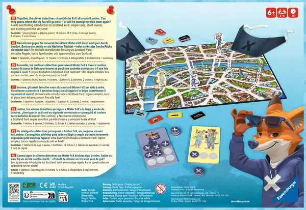 Scotland Yard Junior - Kinderspiel ab 6 Jahren