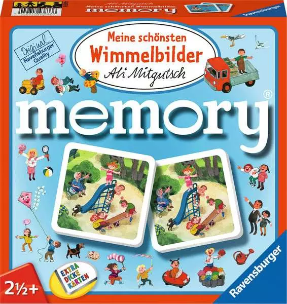 Meine schönsten Wimmelbilder memory® - Kinderspiel ab 2 Jahren