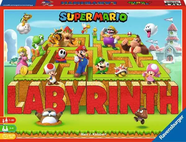 Super Mario™! Labyrinth - Spiel ab 7 Jahren