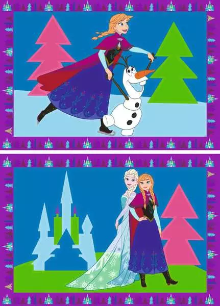 CreArt Die Eiskönigin - Malen nach Zahlen für Kinder ab 5 Jahren