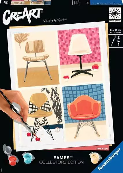 CreArt Take a Seat - Malen nach Zahlen für Erwachsene