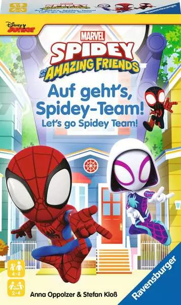 Spidey and his Amazing Friends: Auf geht's. Spidey-Team! - Kinderspiel ab 4 Jahren