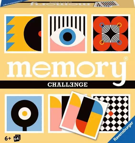 Challenge memory® Verrückte Muster - Spiel ab 6 Jahren