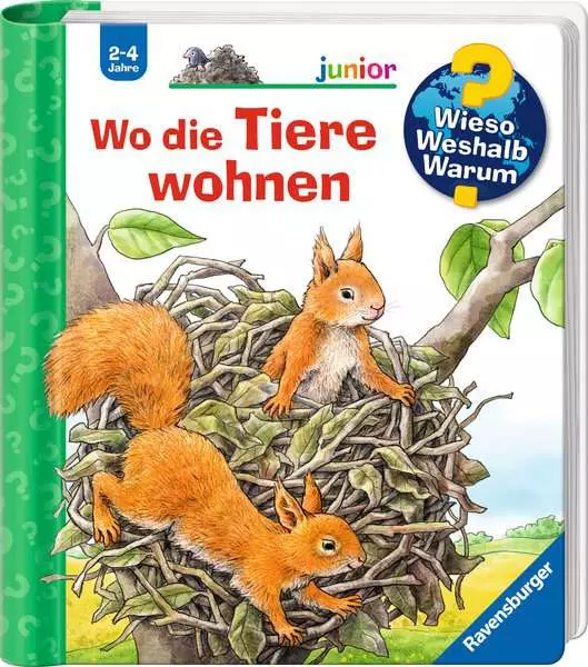 Ravensburger Wieso? Weshalb? Warum? junior. Band 46 - Wo die Tiere wohnen