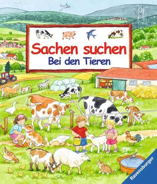 Sachen suchen - Bei den Tieren