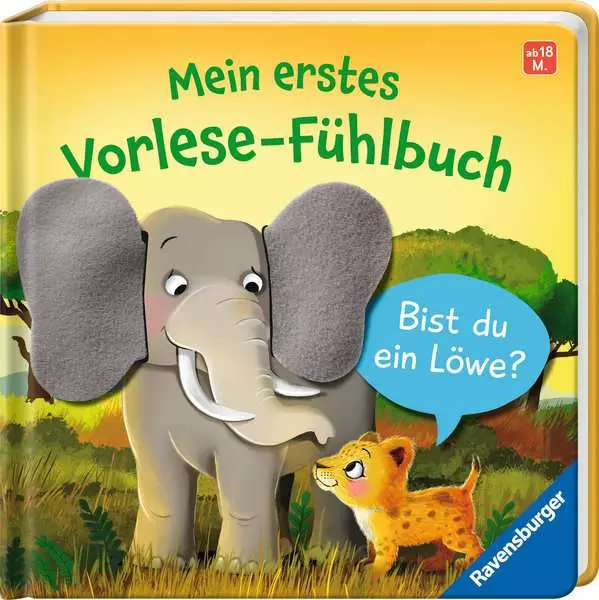 Mein erstes Vorlese-Fühlbuch - Bist du ein Löwe?