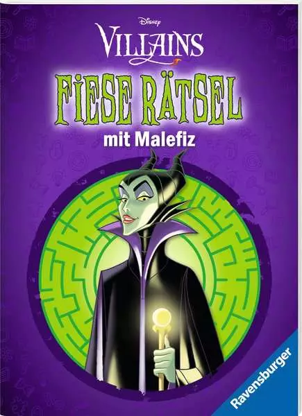 Disney Villains - Fiese Rätsel mit Malefiz