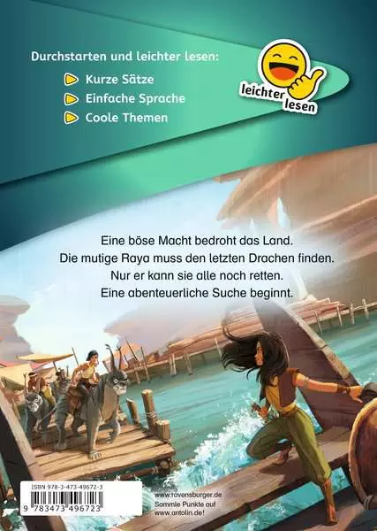 Disney Raya und der letzte Drache - Eine lange Suche - leichter lesen