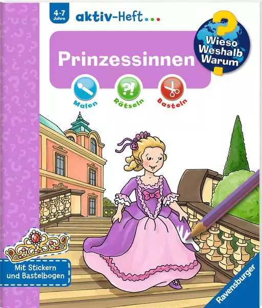 Ravensburger Wieso? Weshalb? Warum? aktiv-Heft - Prinzessinnen