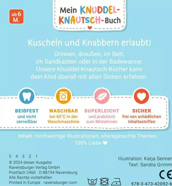 Mein Knuddel-Knautsch-Buch - Meine Tierkinder